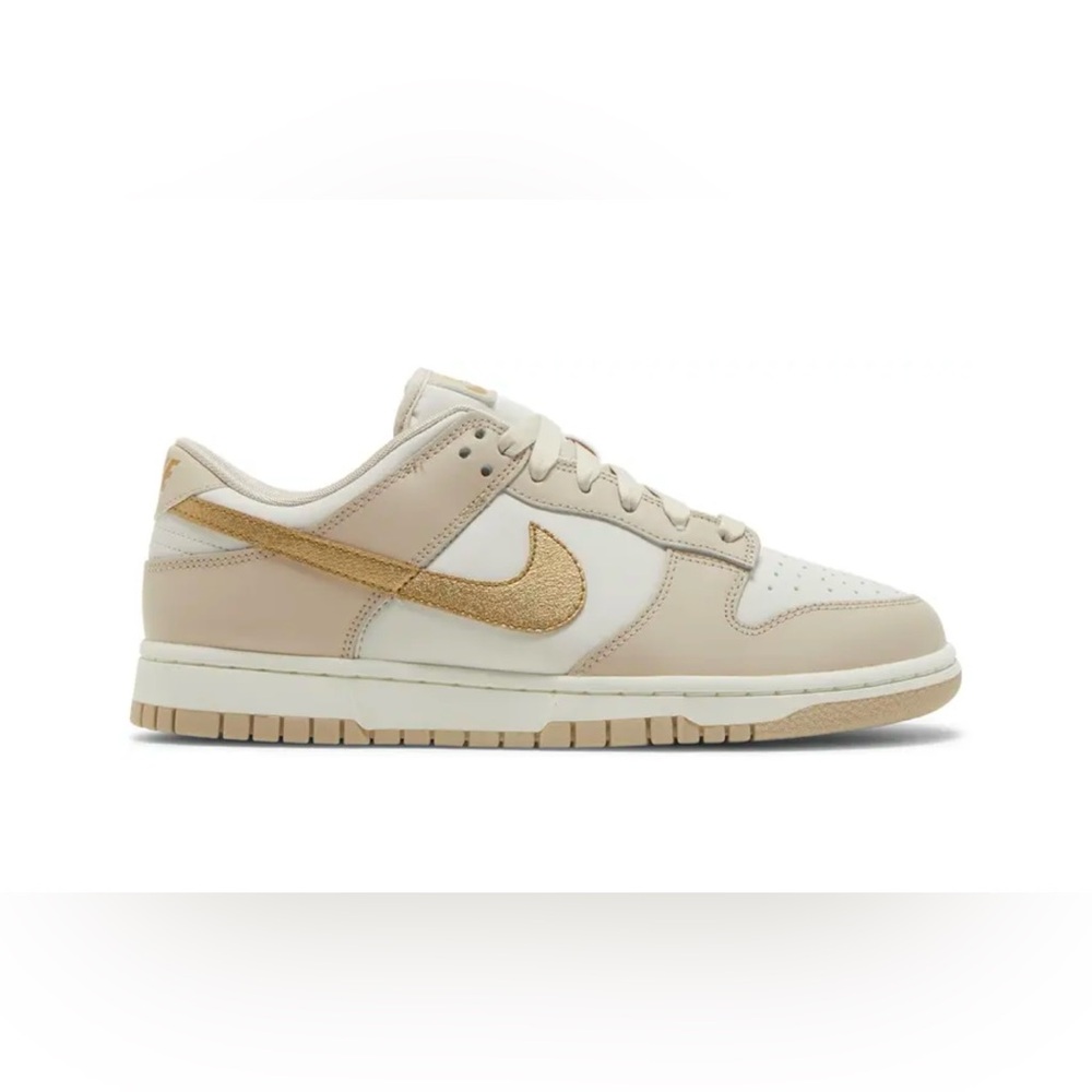 Nike Dunk Low in Phantom Metallic Gold, Women’s Size US 6 - EUC!!l